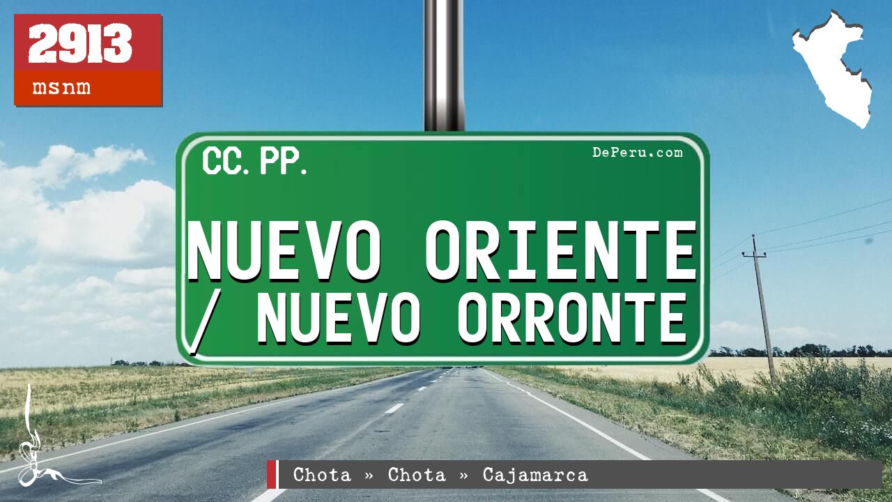 NUEVO ORIENTE