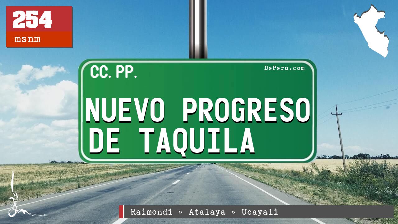Nuevo Progreso de Taquila