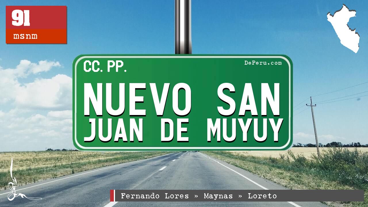 Nuevo San Juan de Muyuy