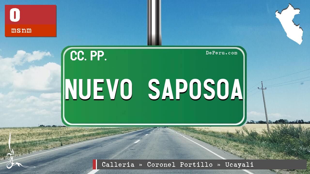 Nuevo Saposoa