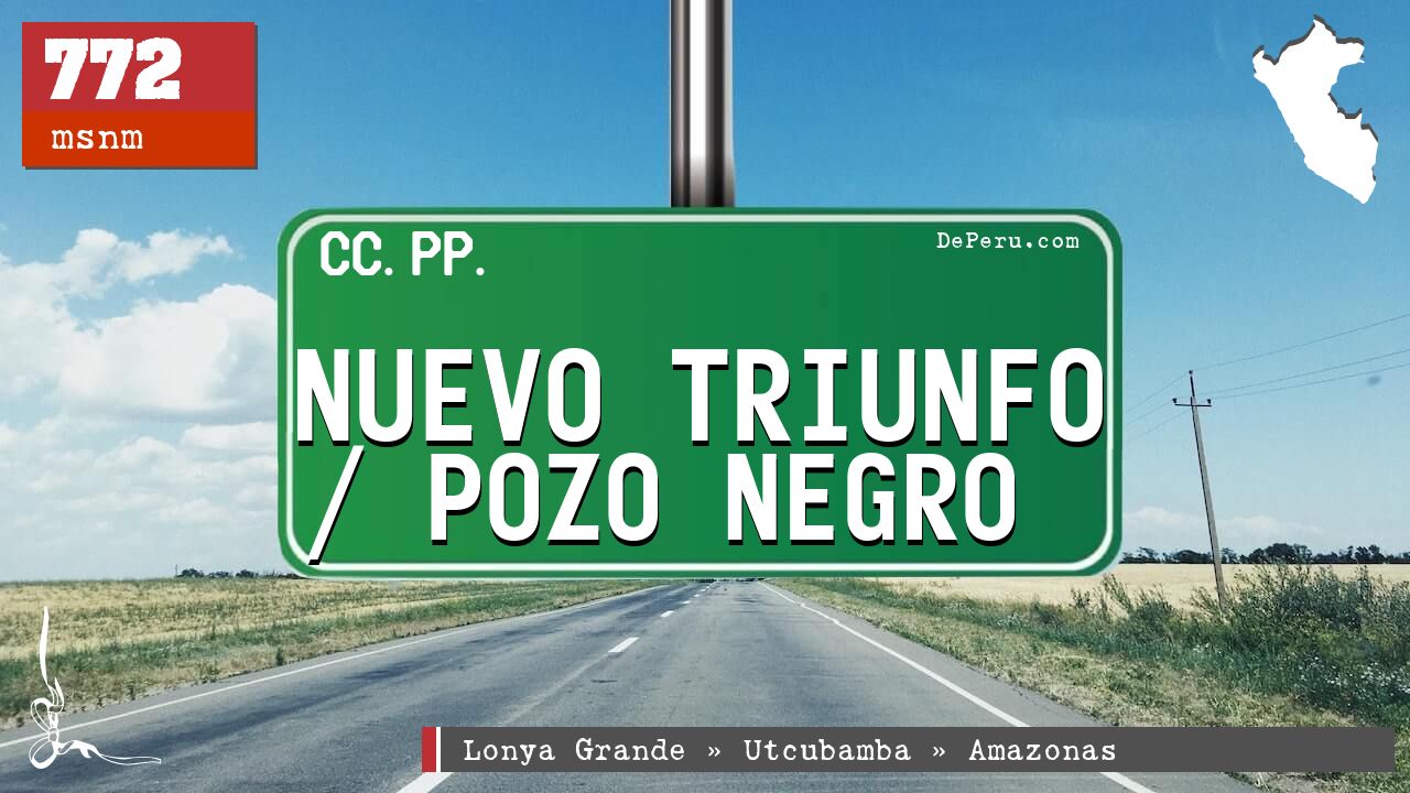 Nuevo Triunfo / Pozo Negro