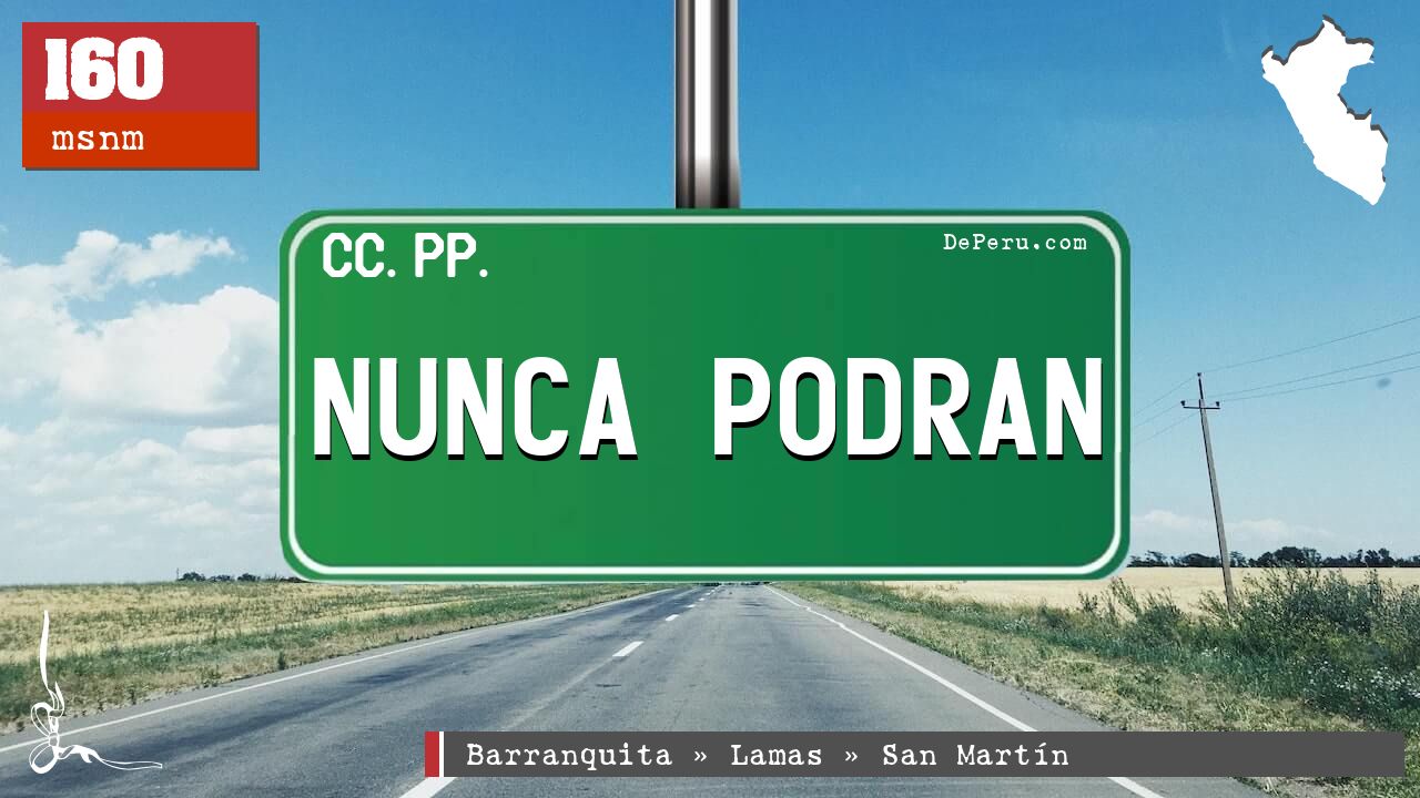 NUNCA PODRAN