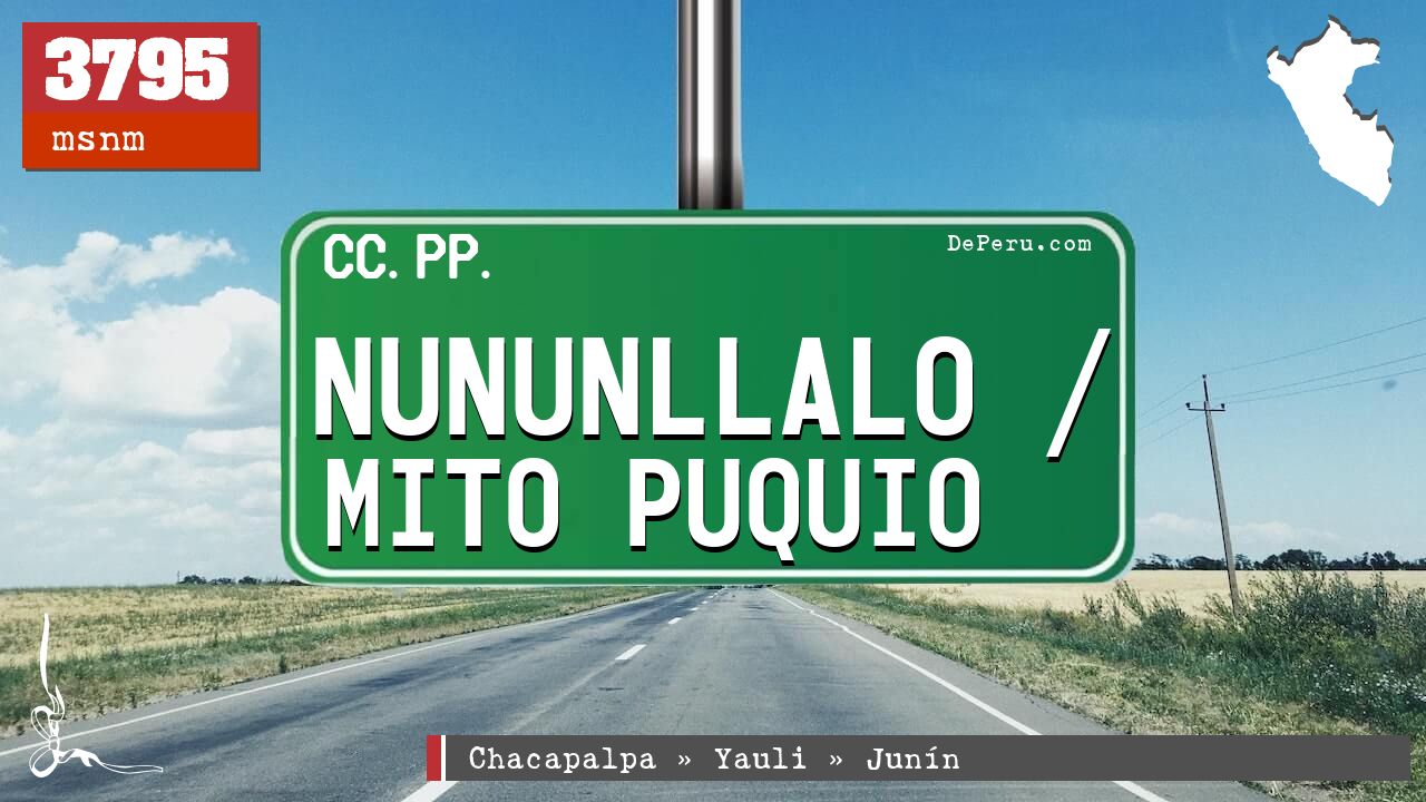 Nununllalo / Mito Puquio