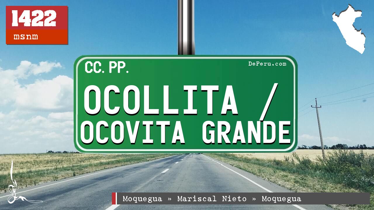 Ocollita / Ocovita Grande