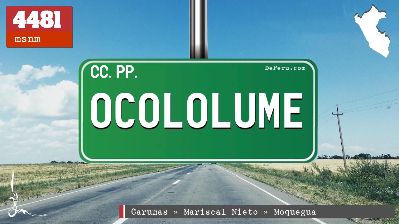 OCOLOLUME