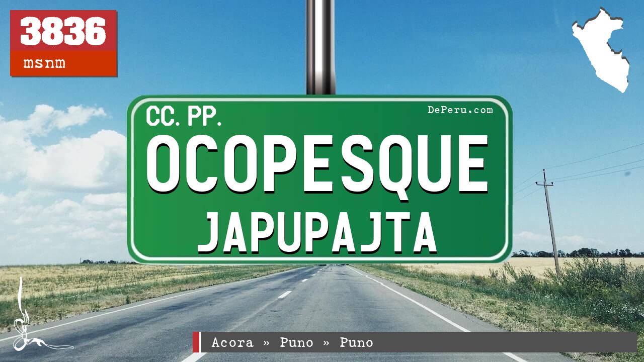 Ocopesque Japupajta