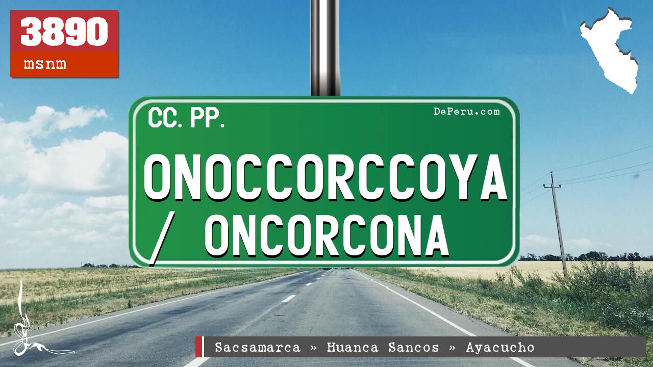 Onoccorccoya / Oncorcona