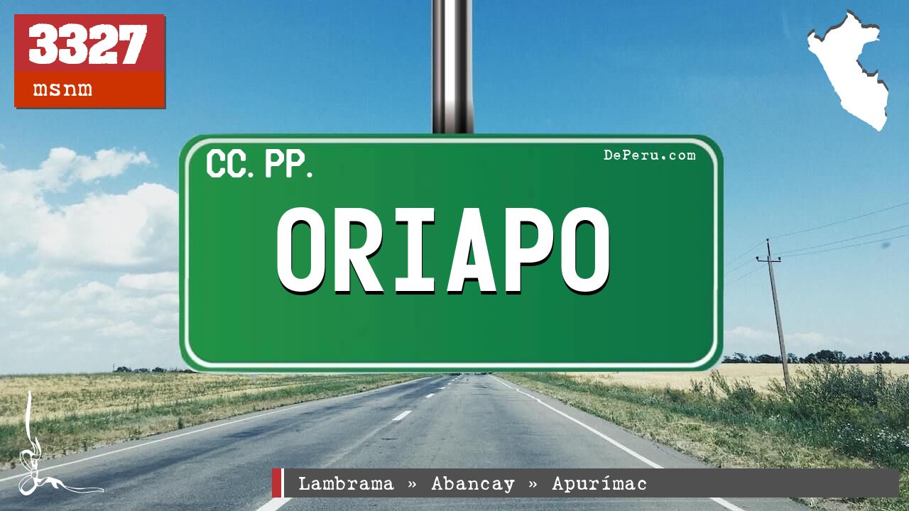 Oriapo