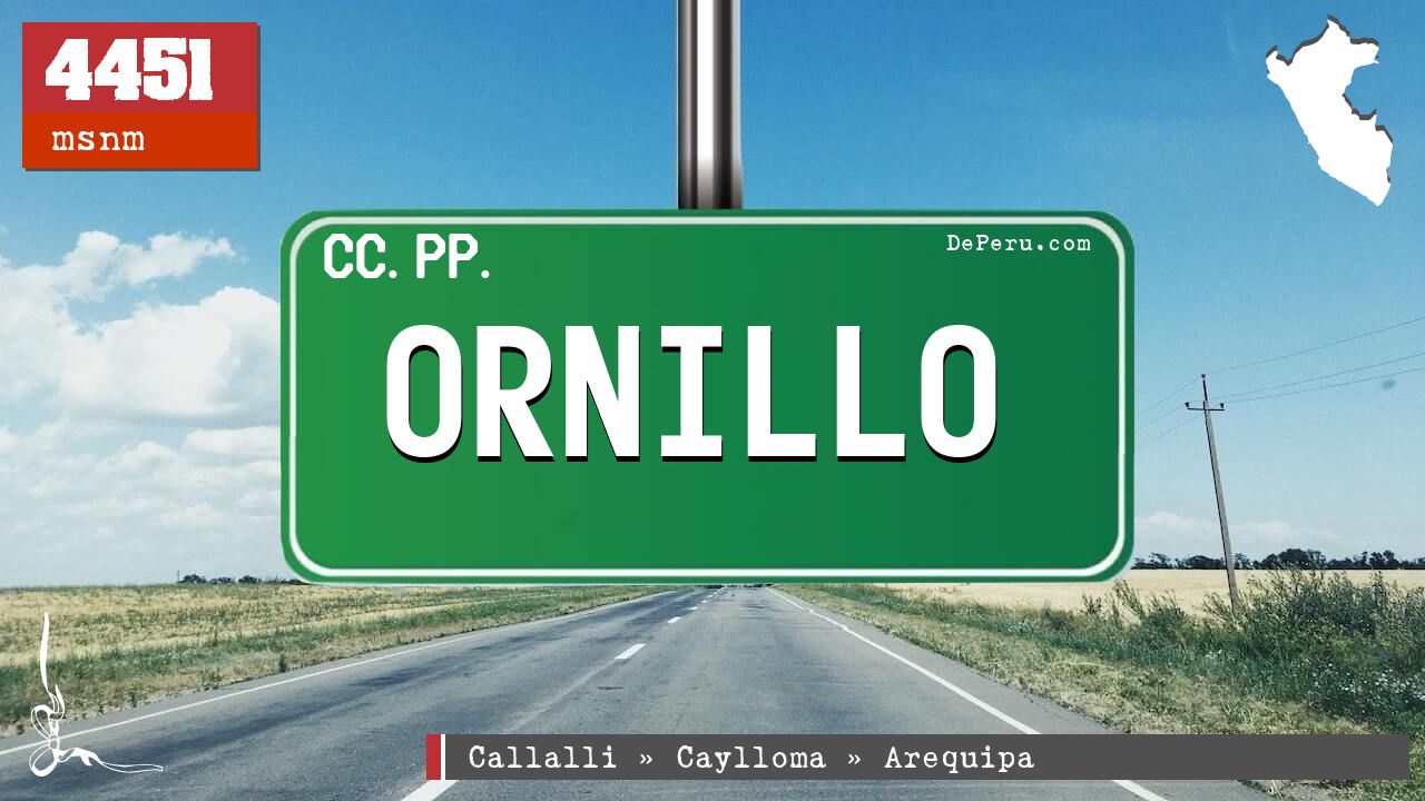 Ornillo