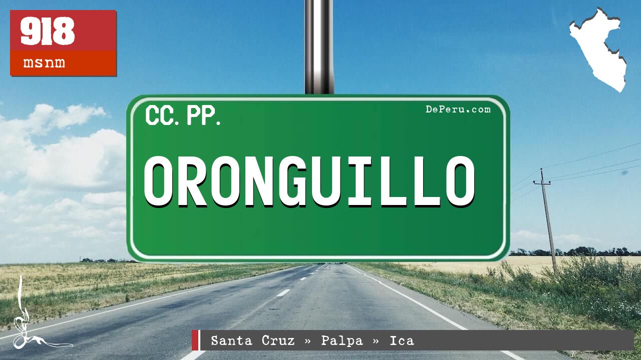 ORONGUILLO