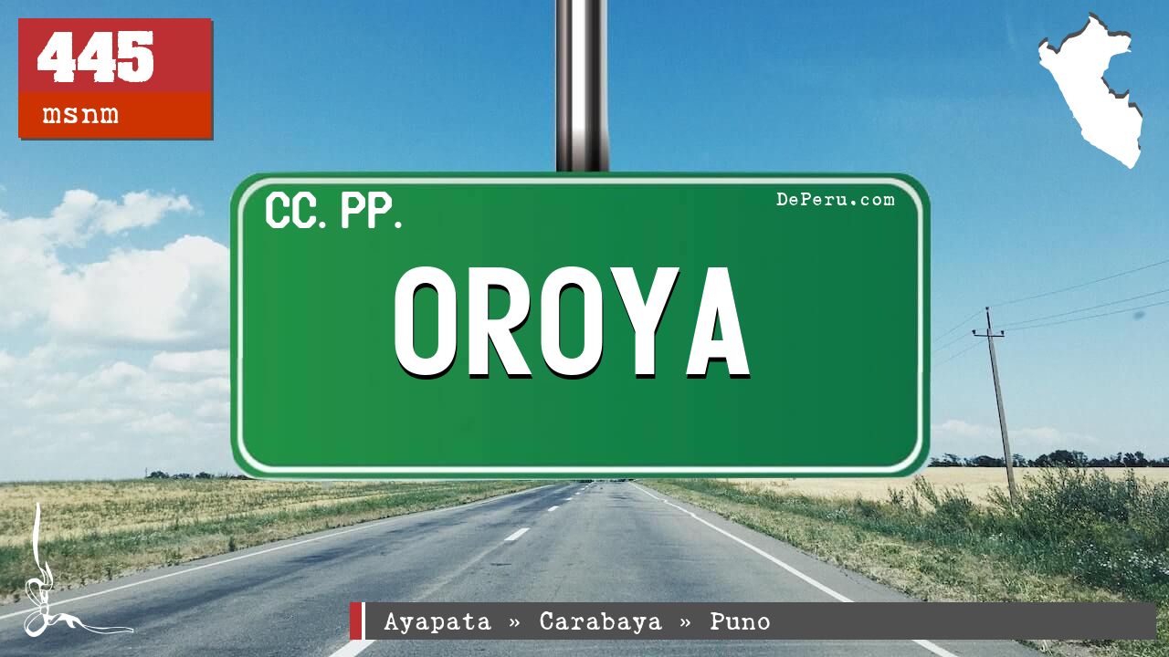Oroya