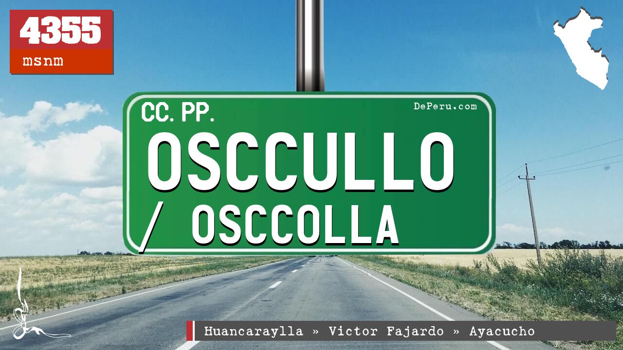 Osccullo / Osccolla