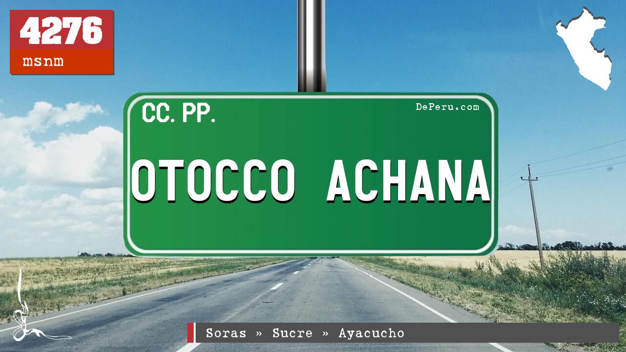 Otocco Achana