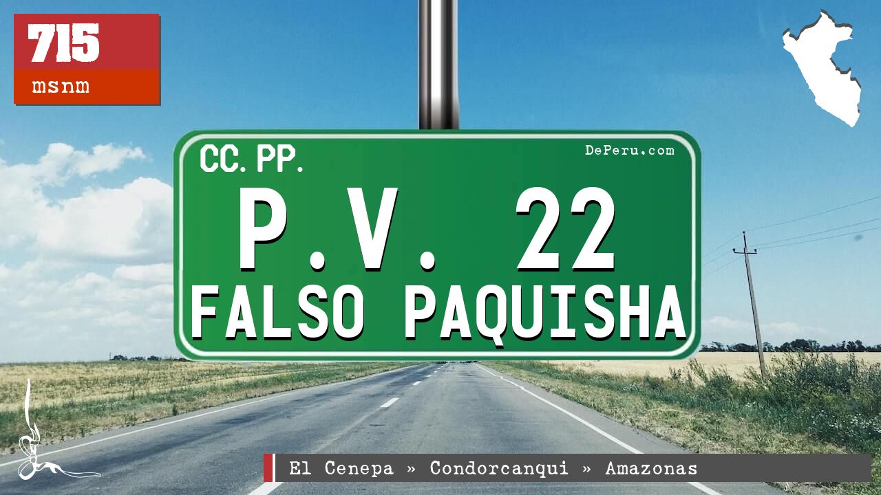 P.v. 22 Falso Paquisha
