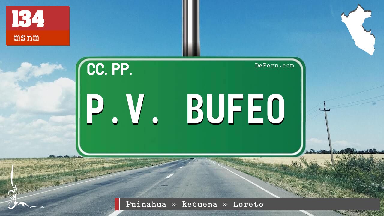 P.v. Bufeo