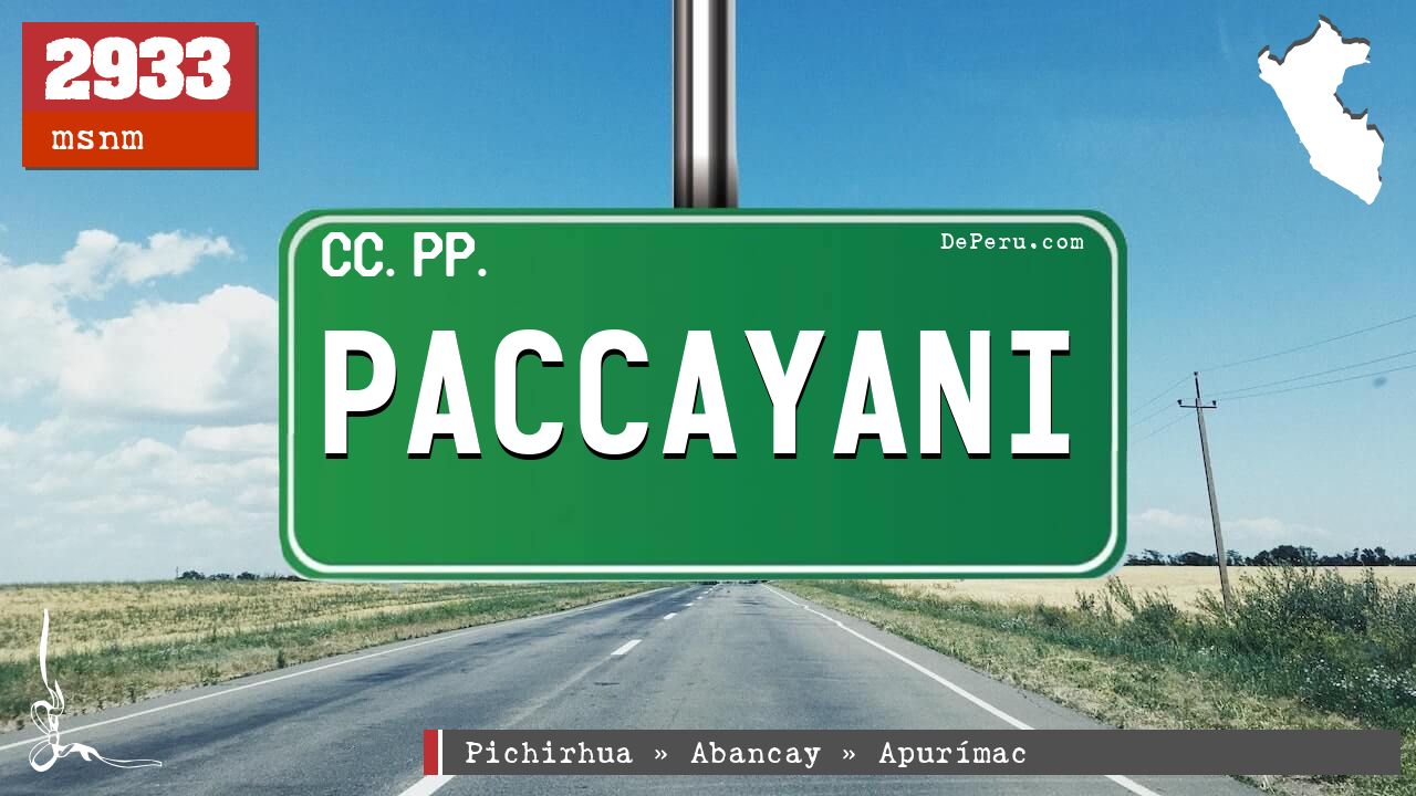 Paccayani