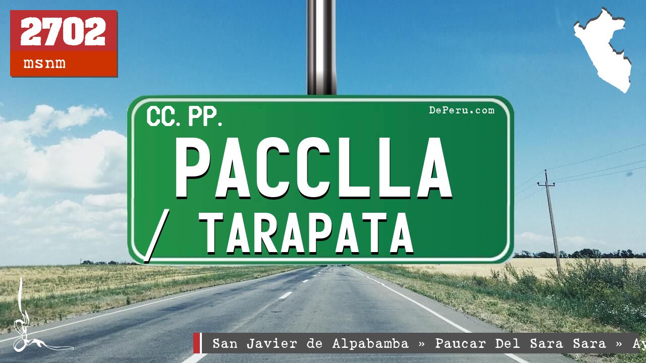 Pacclla / Tarapata