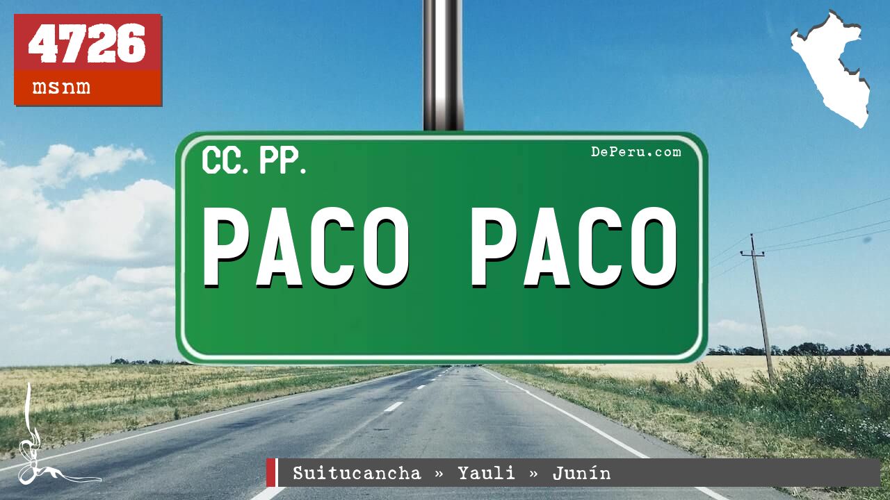 Paco Paco