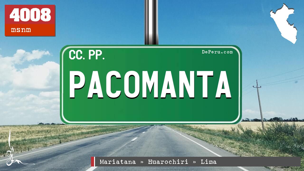 Pacomanta