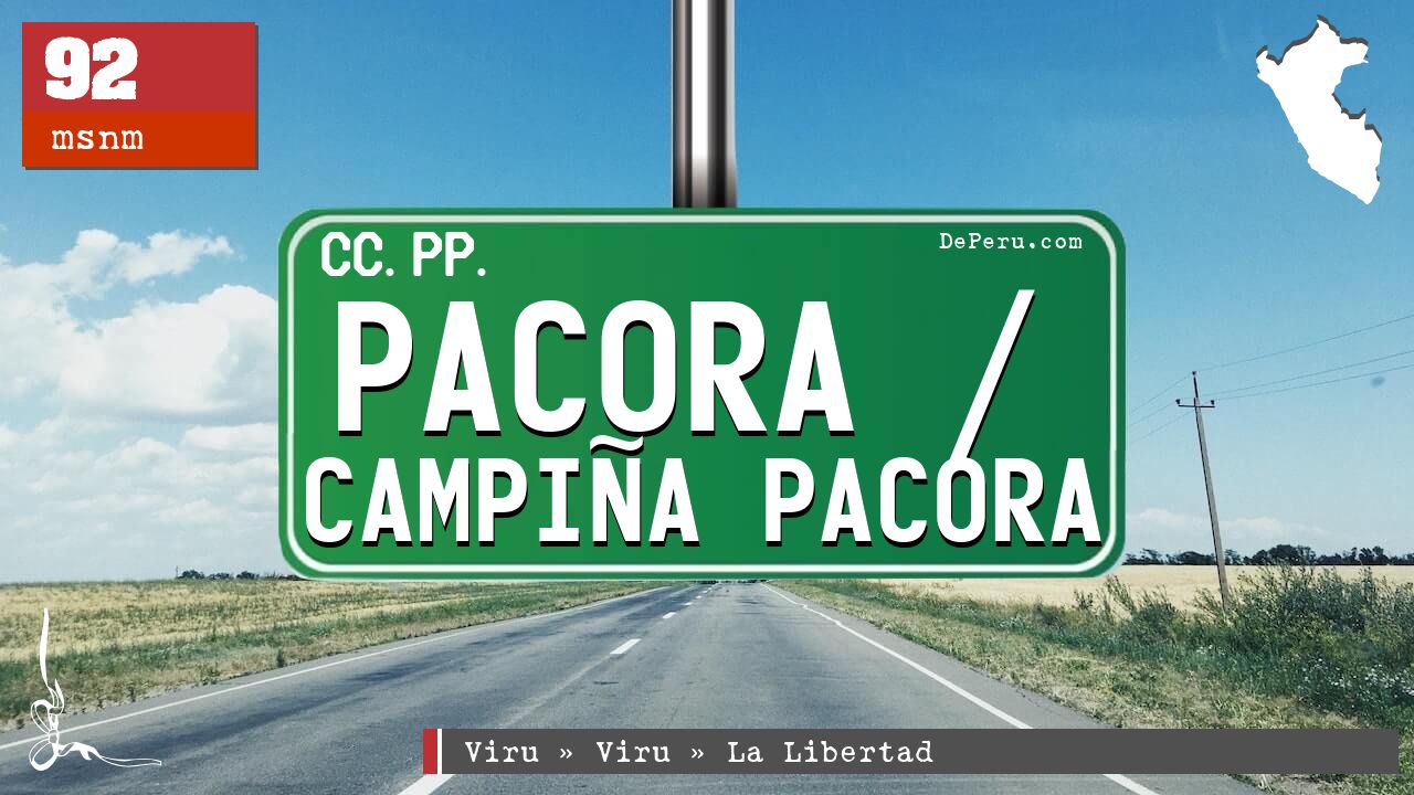 Pacora / Campia Pacora