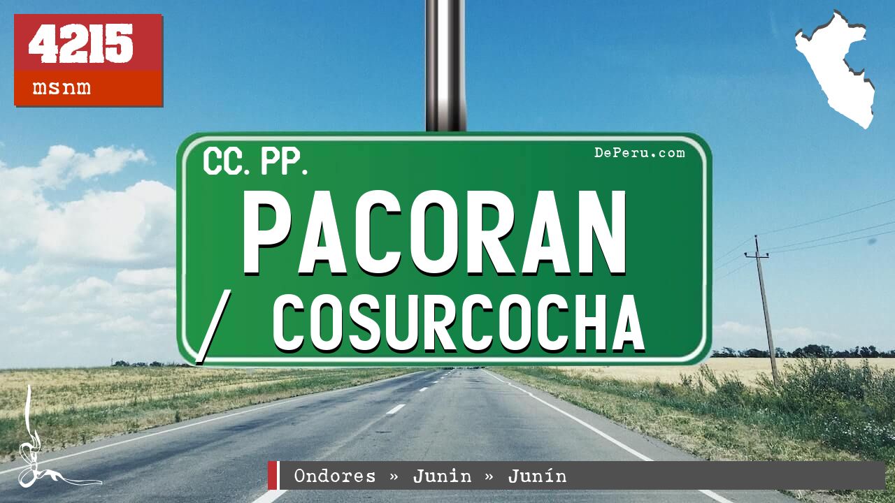 Pacoran / Cosurcocha
