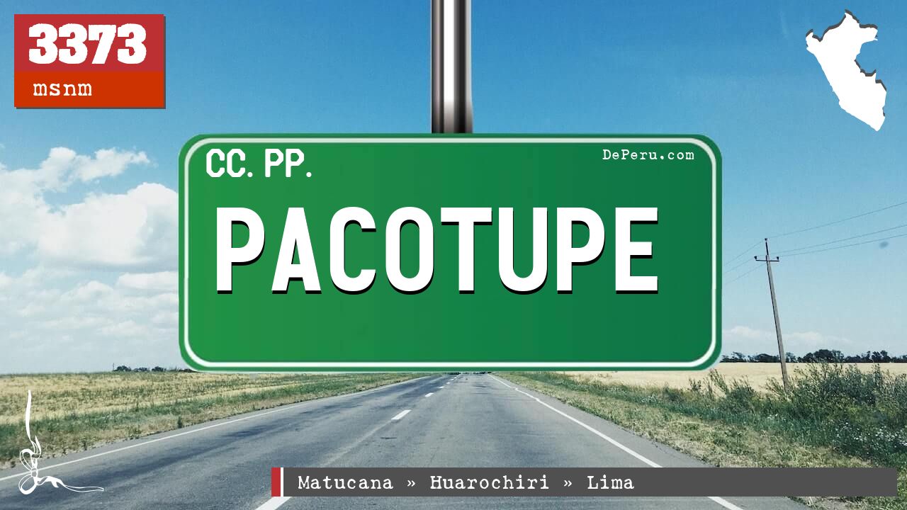 Pacotupe