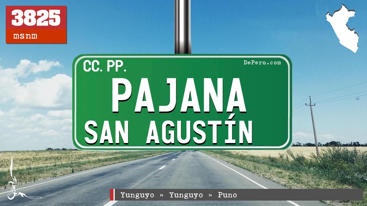 Pajana San Agustn