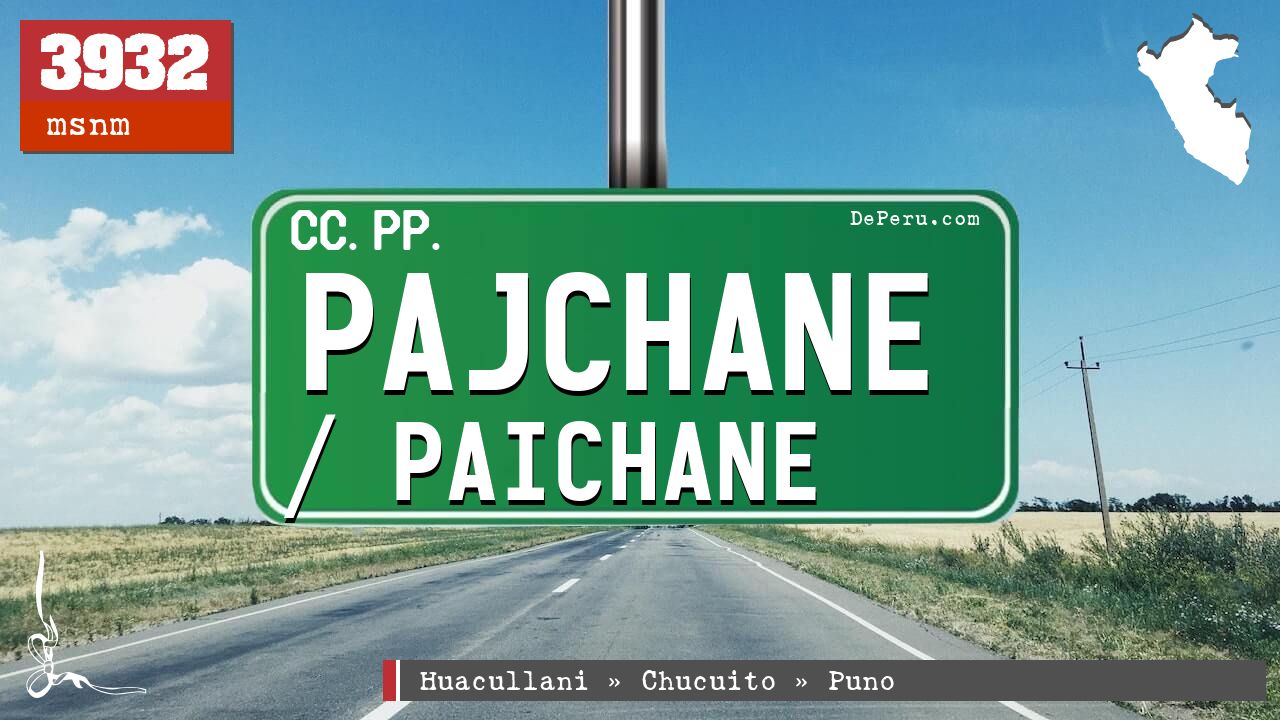 Pajchane / Paichane