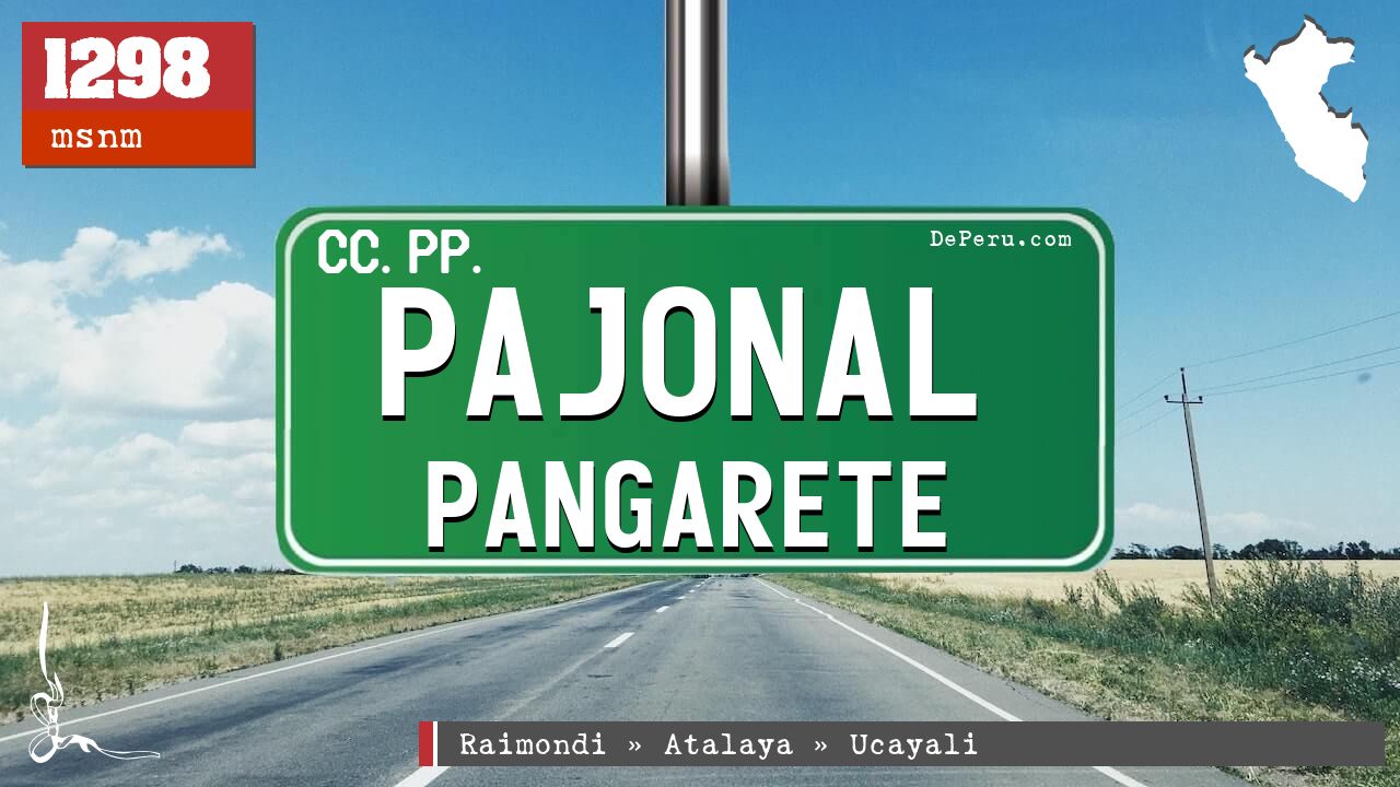 Pajonal Pangarete