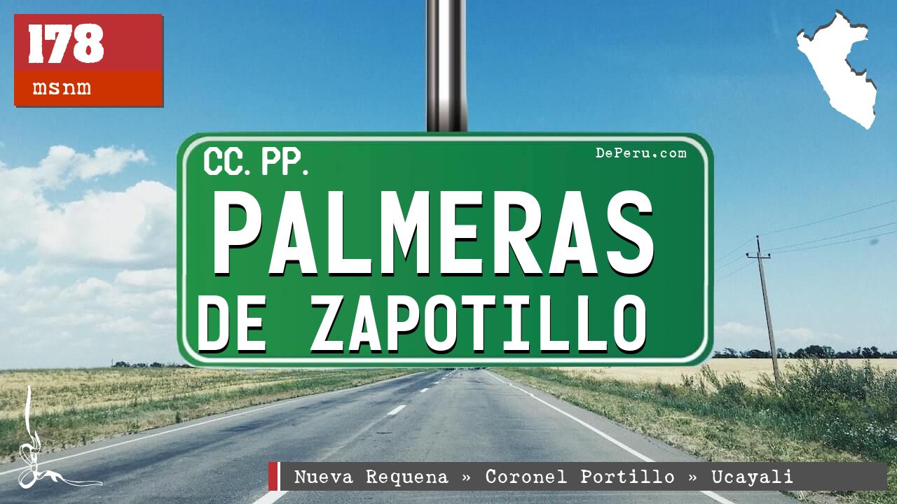 Palmeras de Zapotillo