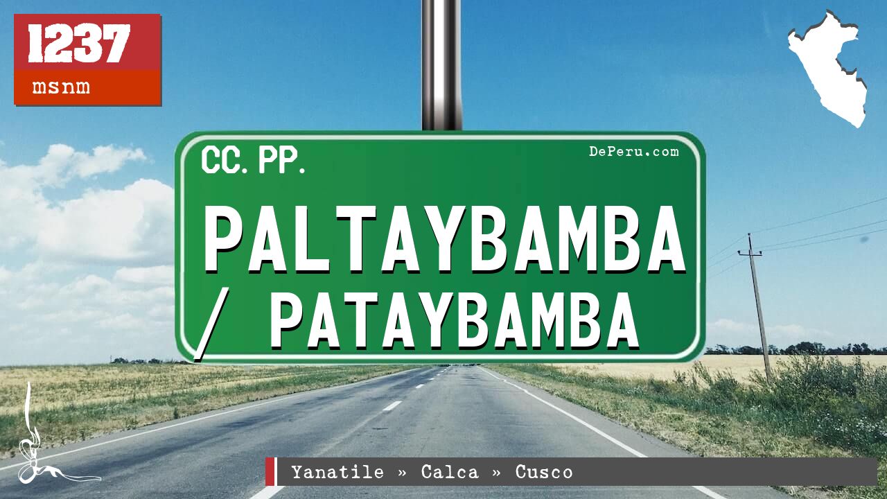 Paltaybamba / Pataybamba