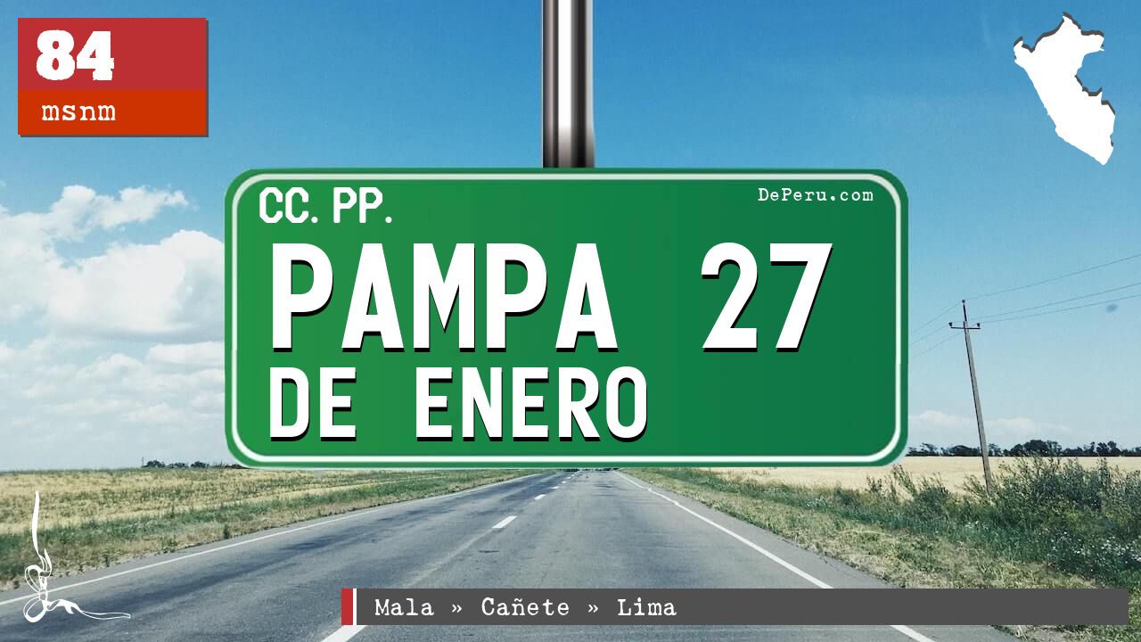 Pampa 27 de Enero