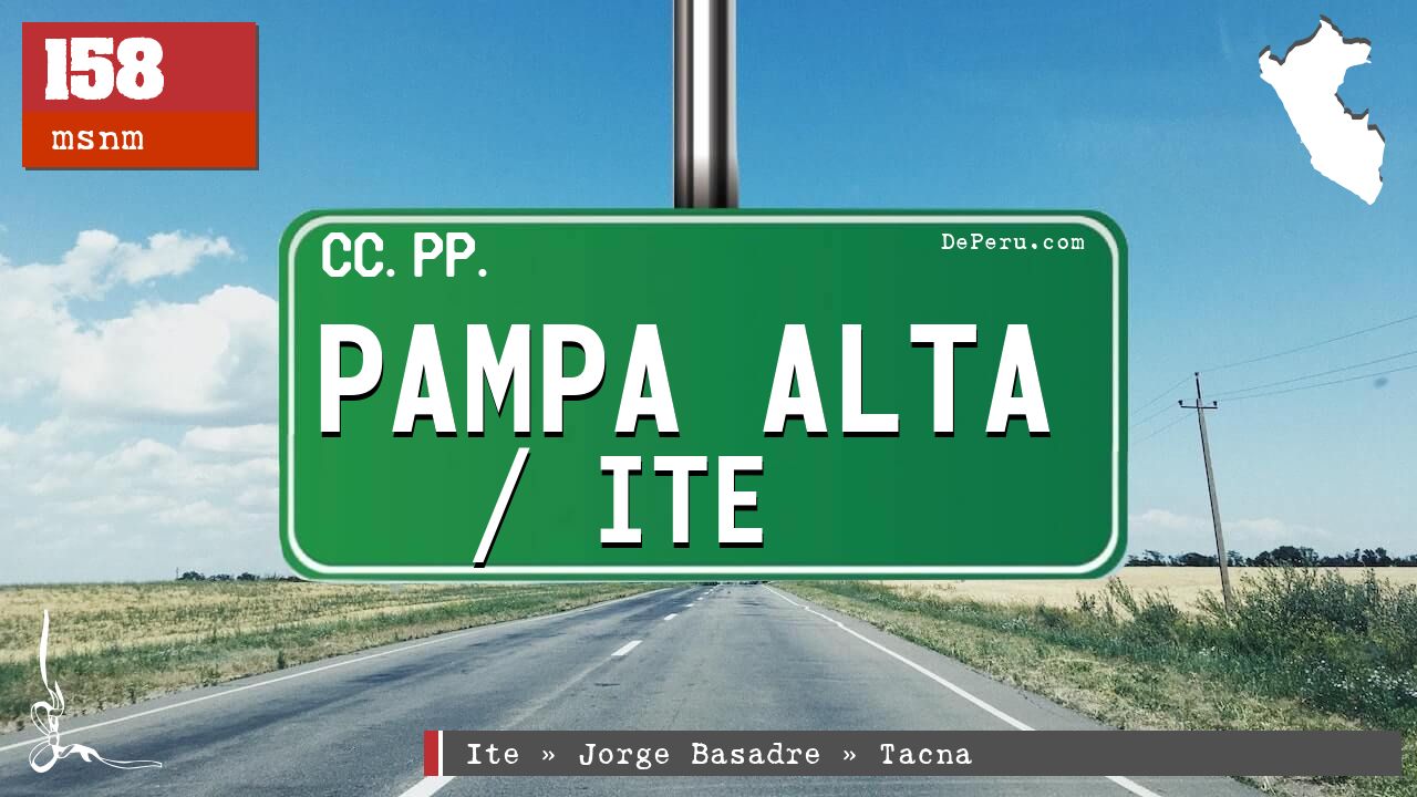 Pampa Alta / Ite