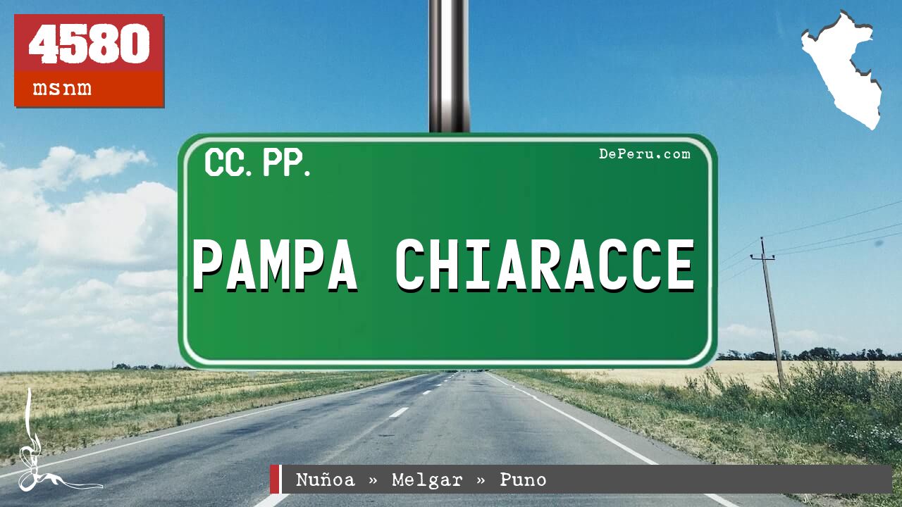 PAMPA CHIARACCE