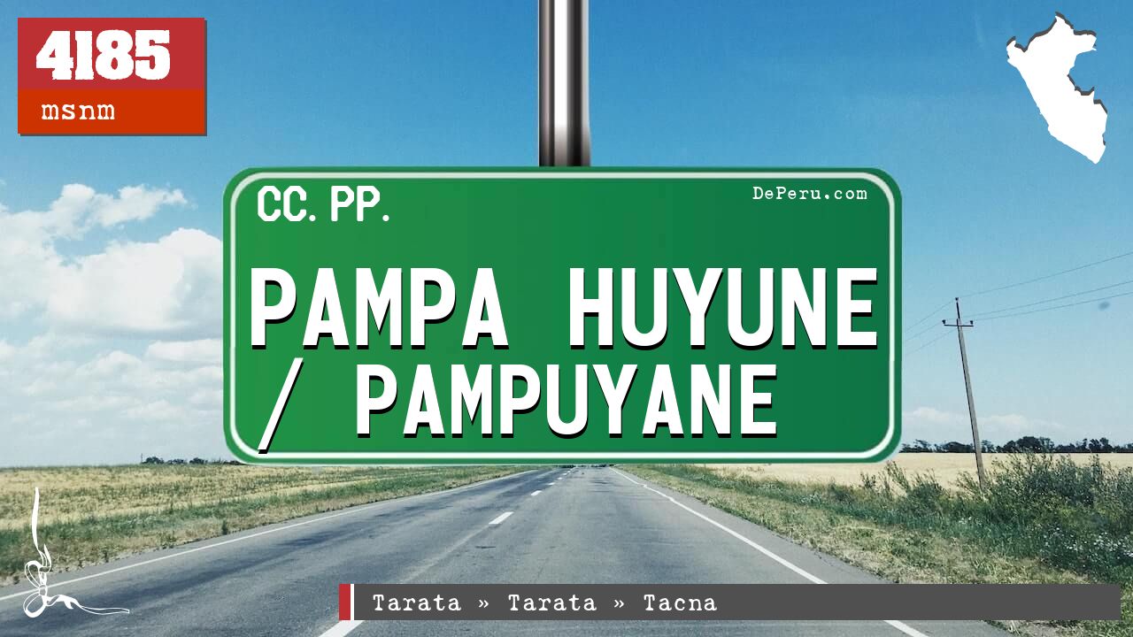 Pampa Huyune / Pampuyane
