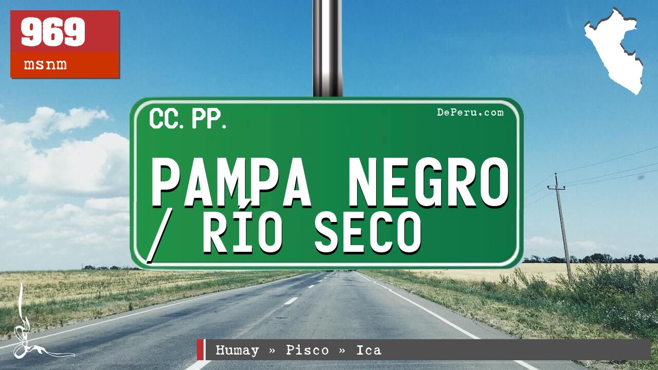 Pampa Negro / Ro Seco