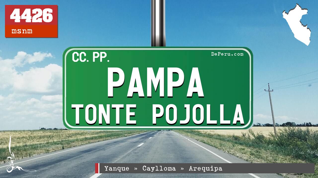 Pampa Tonte Pojolla