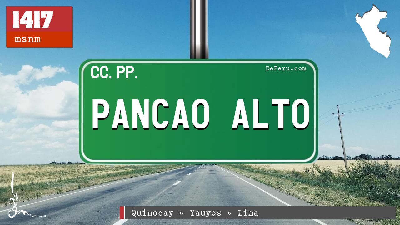 PANCAO ALTO