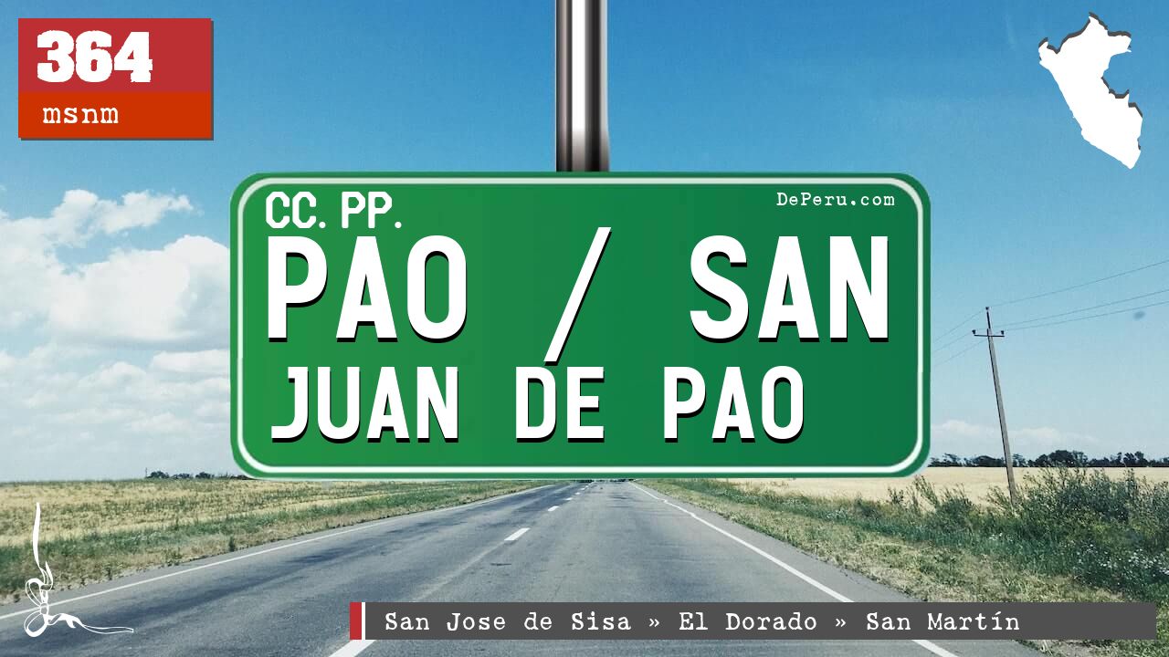 Pao / San Juan de Pao