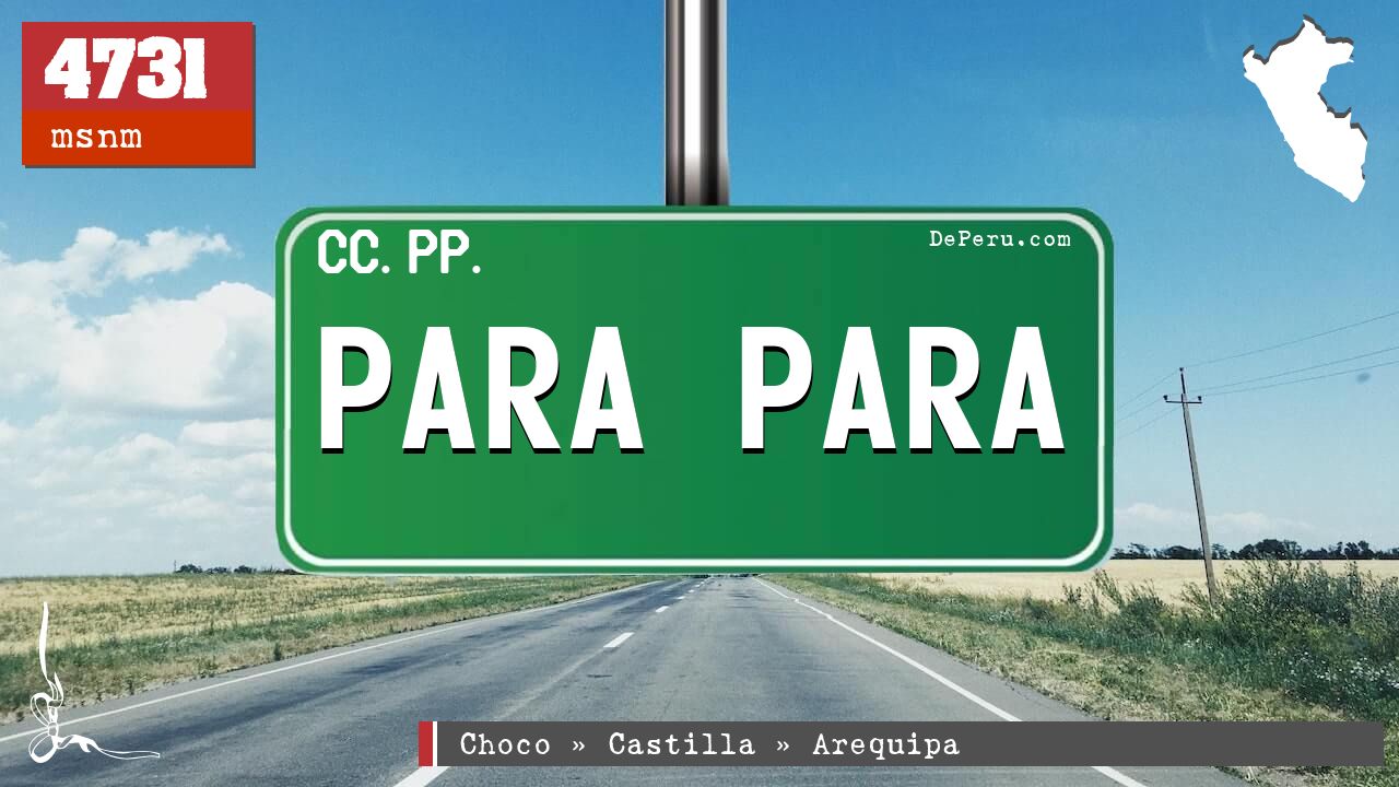 Para Para