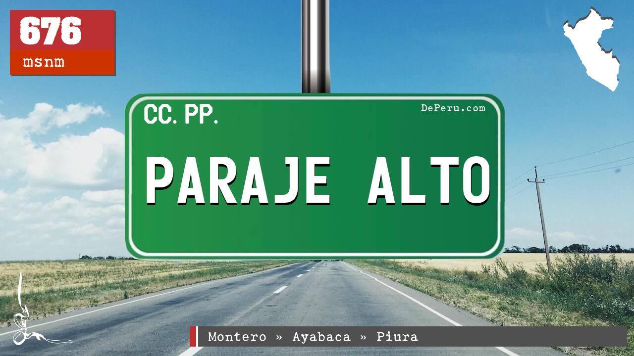 Paraje Alto