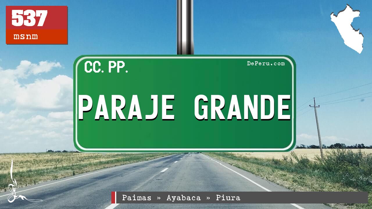 Paraje Grande