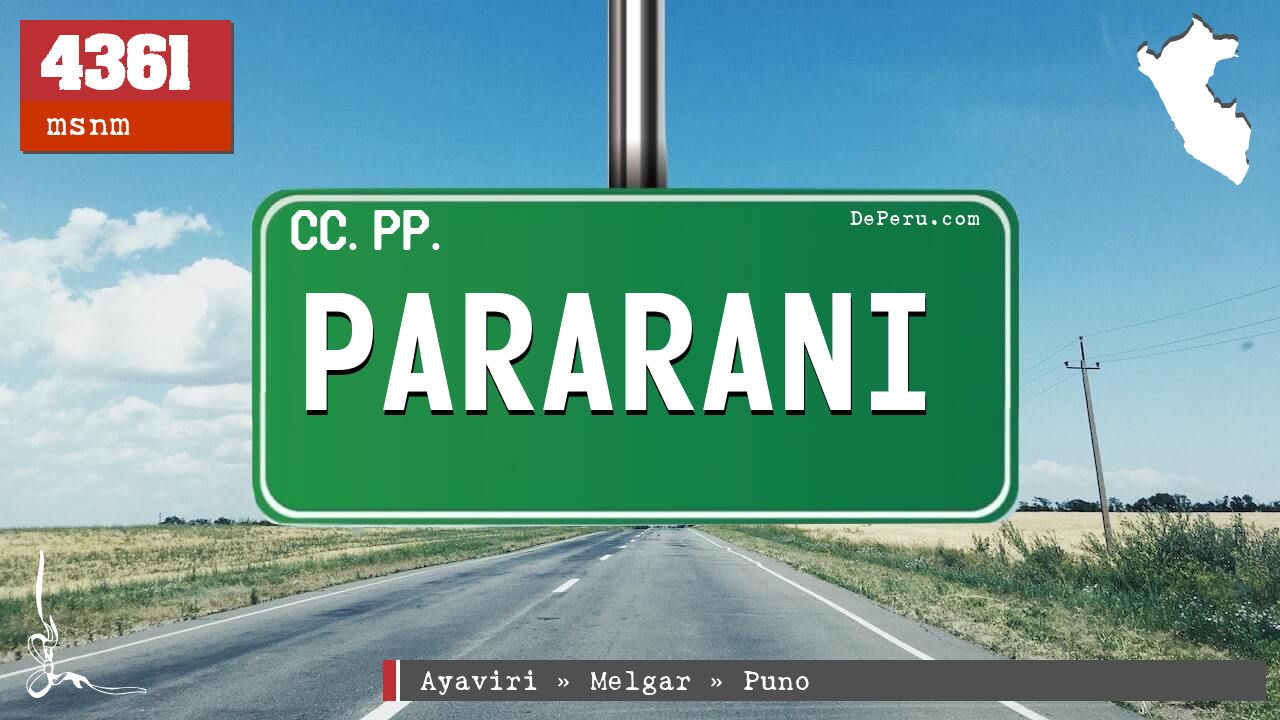 Pararani