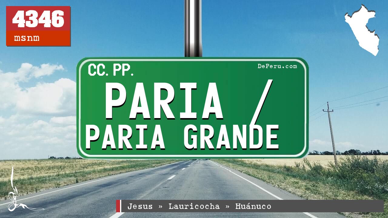 Paria / Paria Grande