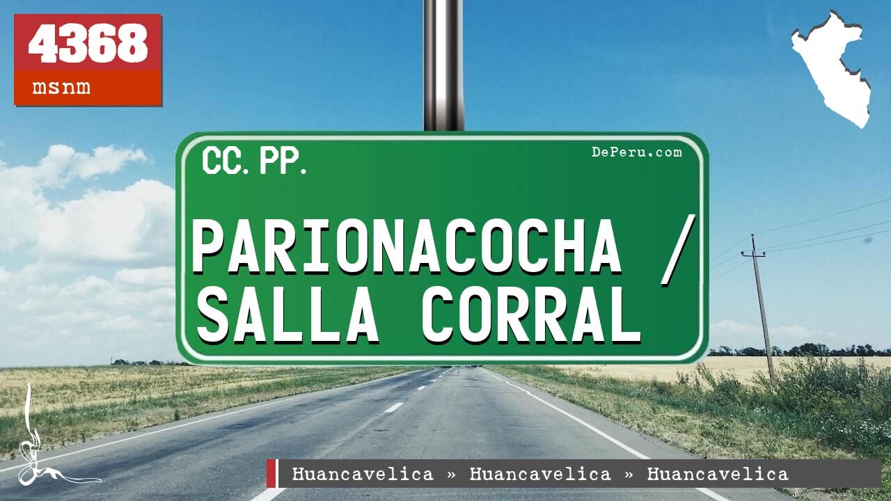 Parionacocha / Salla Corral
