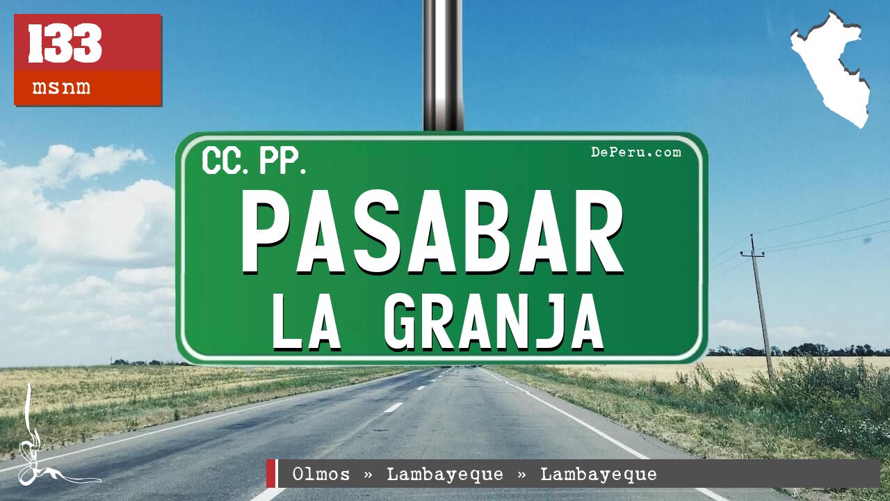 Pasabar La Granja