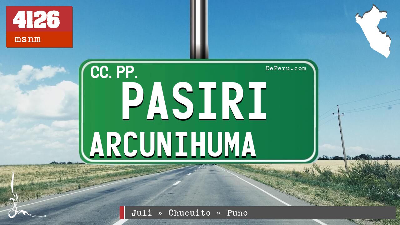 Pasiri Arcunihuma