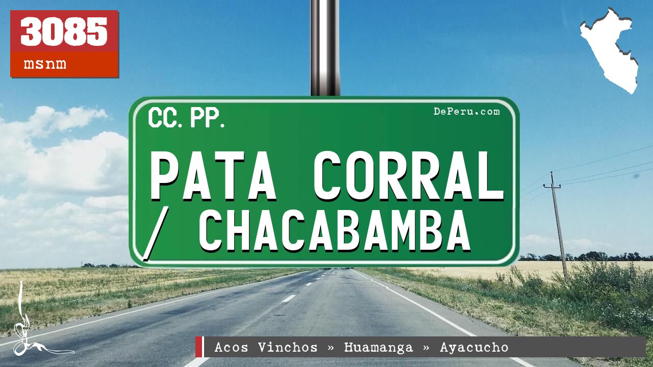 Pata Corral / Chacabamba