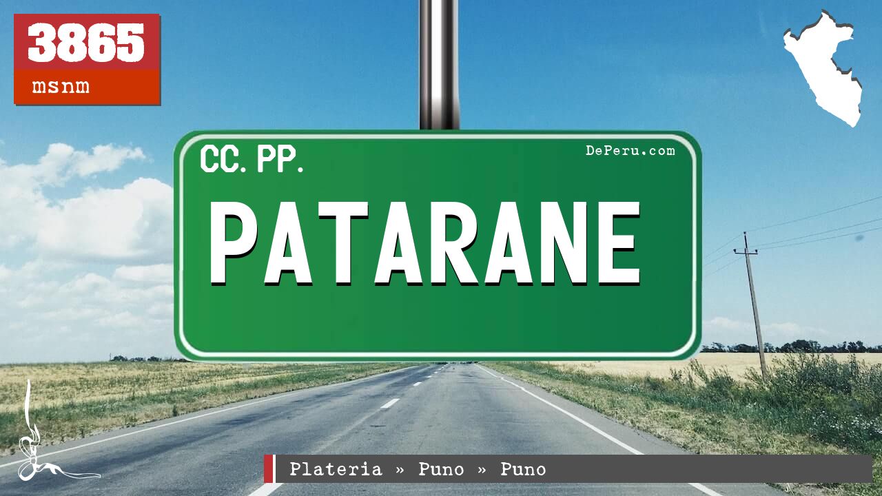 Patarane