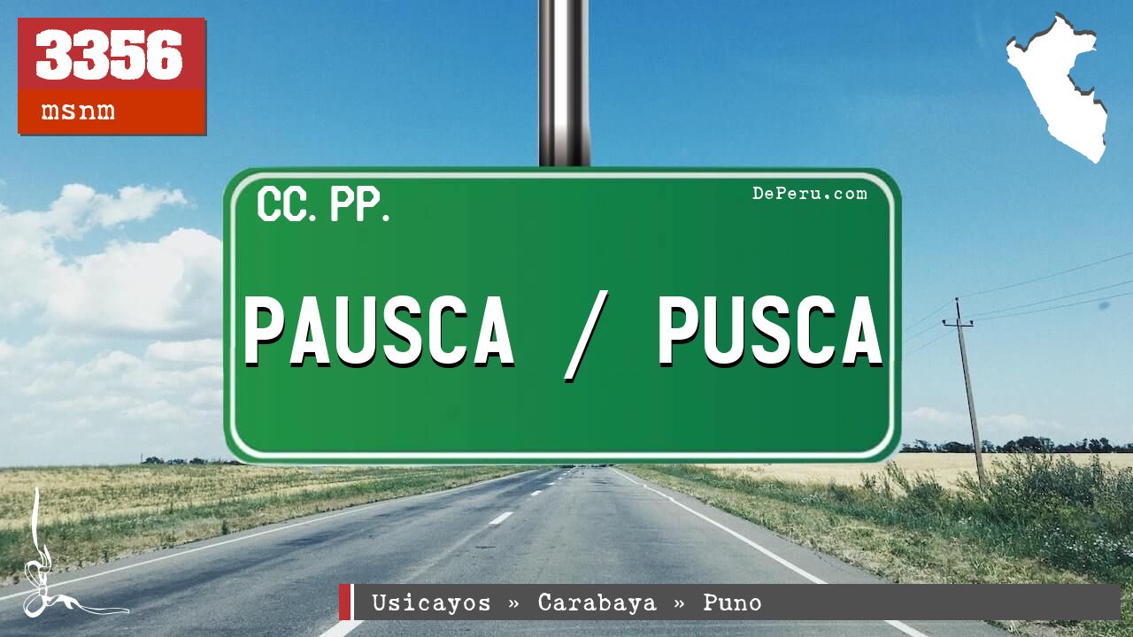 PAUSCA / PUSCA